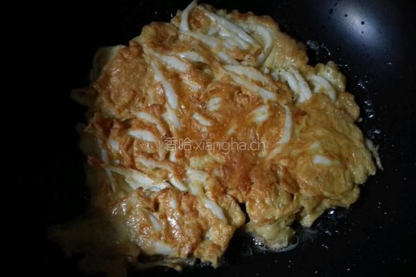 银鱼鸡蛋饼的做法图解7