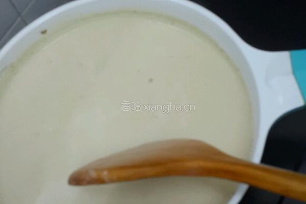 豆浆油条汤的做法图解3