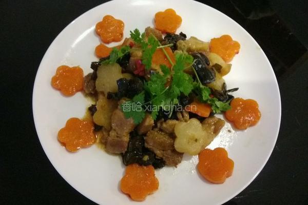 杂蔬烧肉的做法图解11