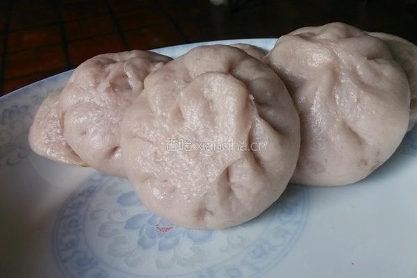 紫薯香菇肉包子的做法图解10