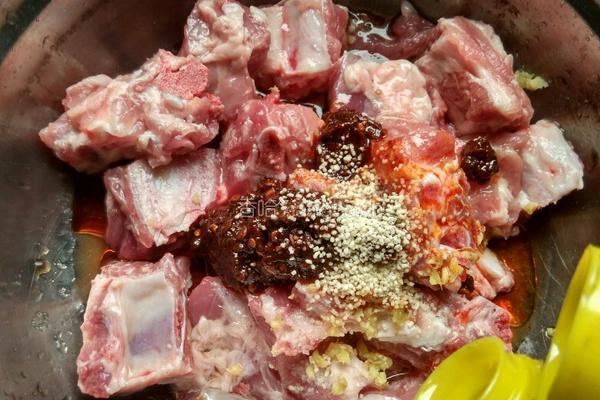 豆腐蒸排骨的做法图解5