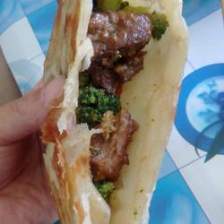 烙饼夹肉的做法[图]