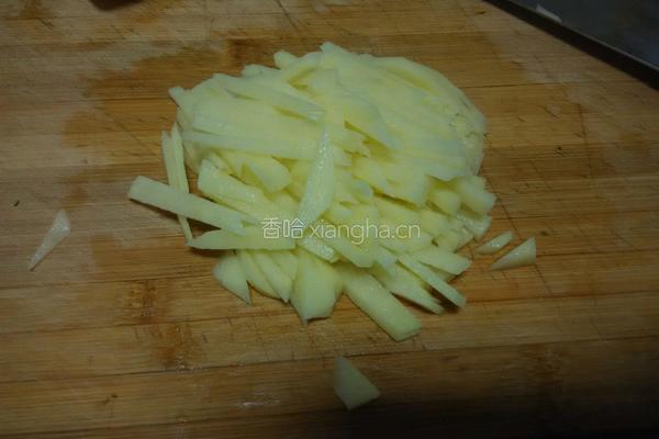 醋溜土豆丝的做法图解2