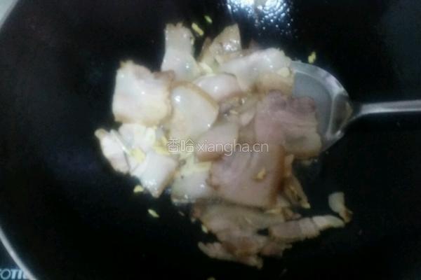 油条回锅肉的做法图解4