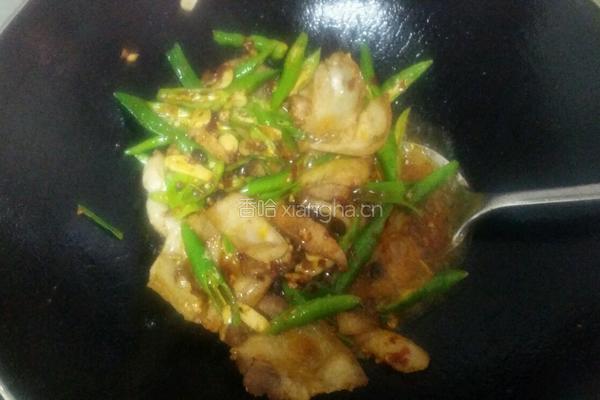油条回锅肉的做法图解5