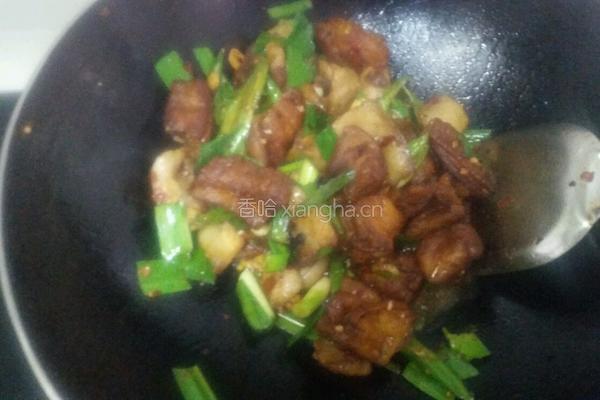 油条回锅肉的做法图解6