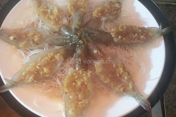 蒜蓉开背虾的做法图解8