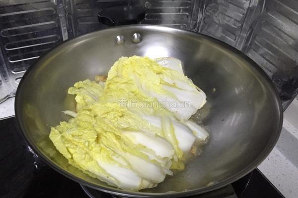 醋溜大白菜的做法图解4