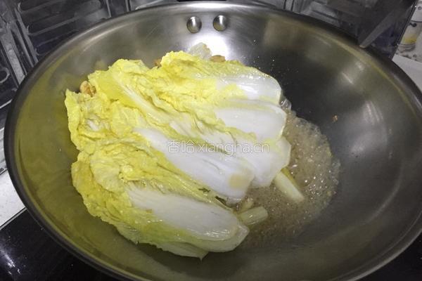醋溜大白菜的做法图解6