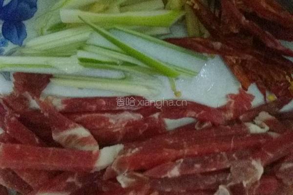 香辣肉丝的做法图解1