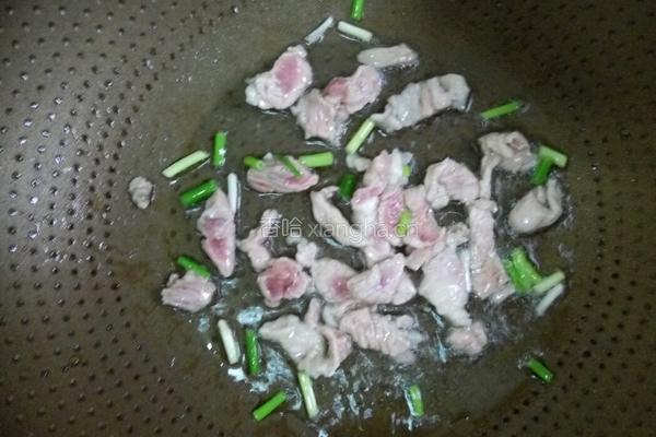 莴笋炒肉的做法图解3