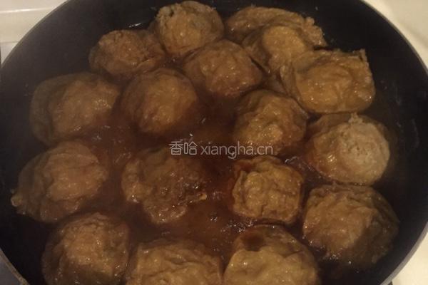 面筋裹肉的做法图解5