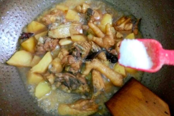 土豆炖鸡的做法图解10