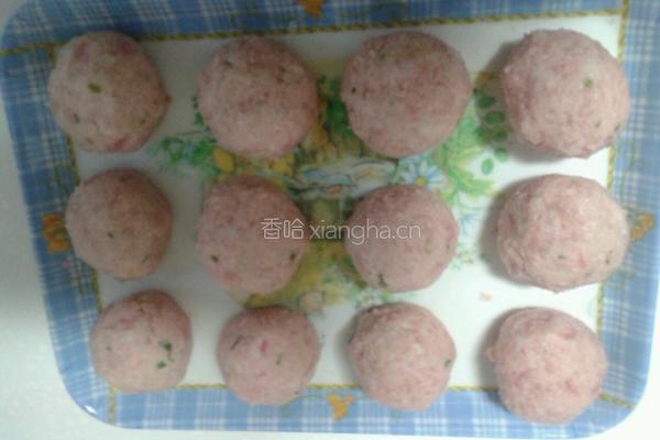 有奖征文:炸莲藕猪肉丸子的做法图解5