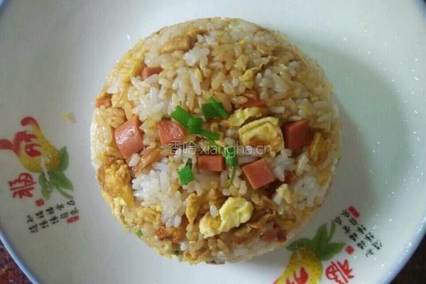 鸡蛋火腿炒饭