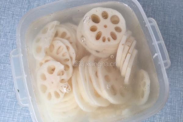 落花神养生藕的做法图解1
