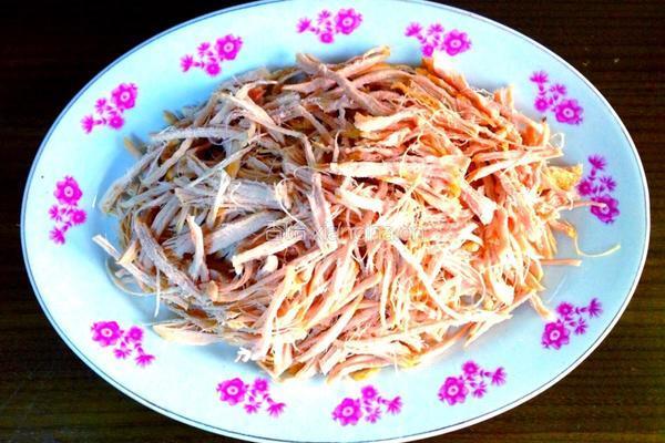 手撕红油香辣肉丝的做法图解7
