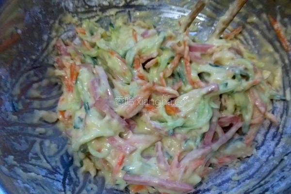 三丝蛋饼的做法图解4