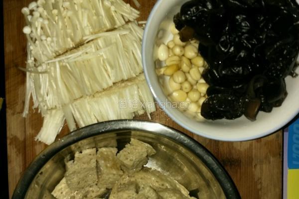 四季烤麸的做法图解3