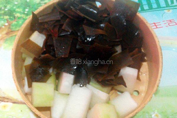 冬瓜海带汤的做法图解4