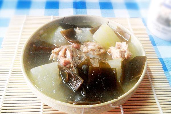冬瓜海带汤的做法图解8