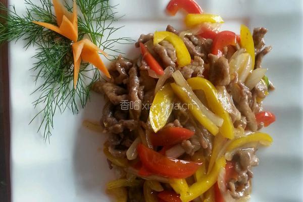 滑炒牛肉丝的做法图解3
