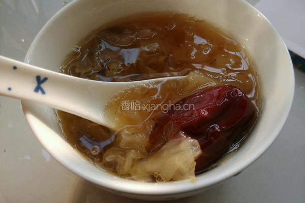 红枣银耳莲子羹的做法图解8