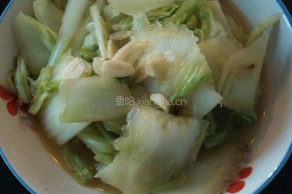 简易素炒白菜的做法图解5
