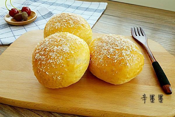 全麦椰蓉餐包的做法图解9