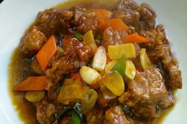 溜肉段的做法图解5
