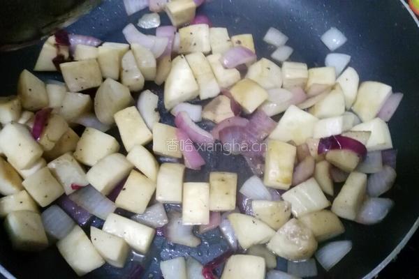 杏鲍菇牛肉粒的做法图解10