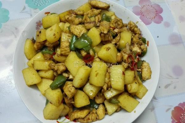 土豆炒鸡胸肉