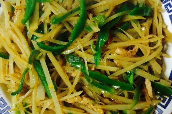 家常土豆丝的做法图解9