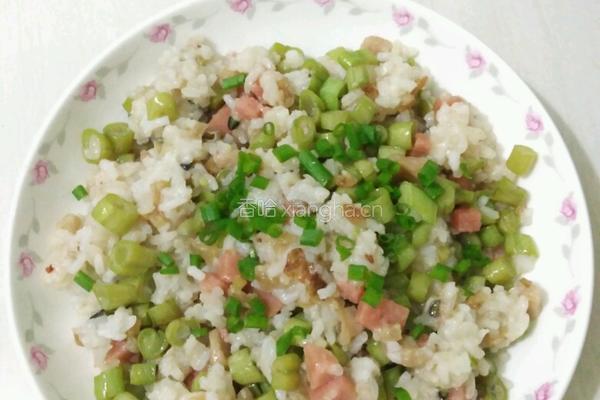 培根炒饭的做法图解7