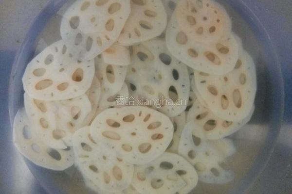 凉拌莲藕的做法图解3