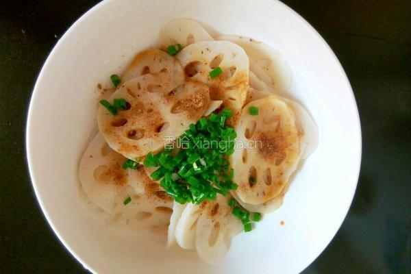 凉拌莲藕的做法图解4