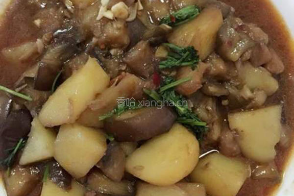 茄子炖土豆的做法图解10