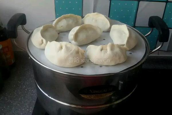 萝卜馅蒸饺子的做法图解13