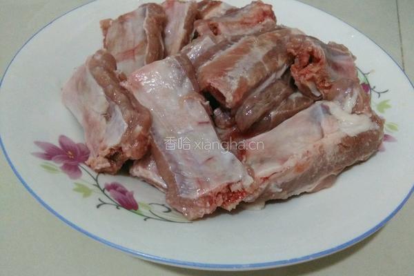 奥尔良烤排骨的做法图解1