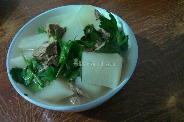 牛肉萝卜汤的做法图解7