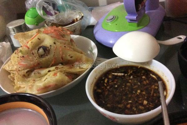 胡萝卜青椒面饼的做法图解10