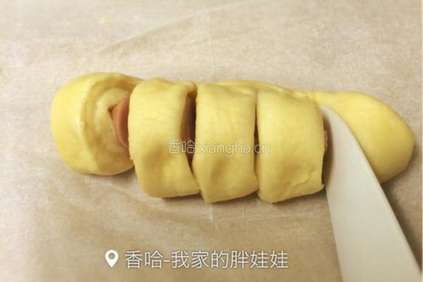 花式香肠面包的做法图解4