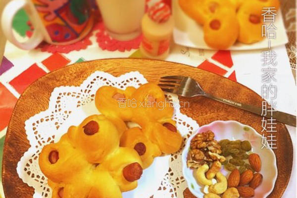 花式香肠面包的做法图解7