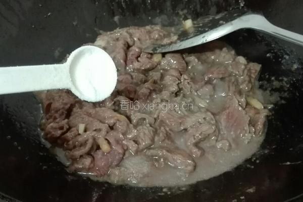 大葱炒牛肉的做法图解6