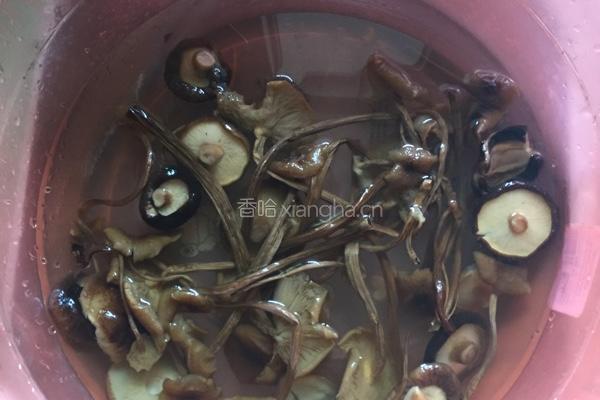 竹荪菇子粉丝汤的做法图解1