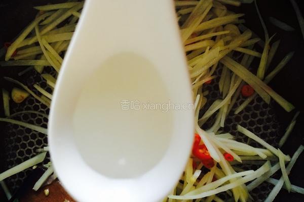 酸辣土豆丝的做法图解6