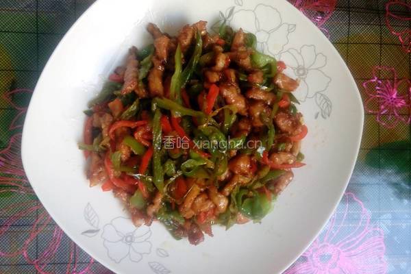 青椒肉丝的做法图解7