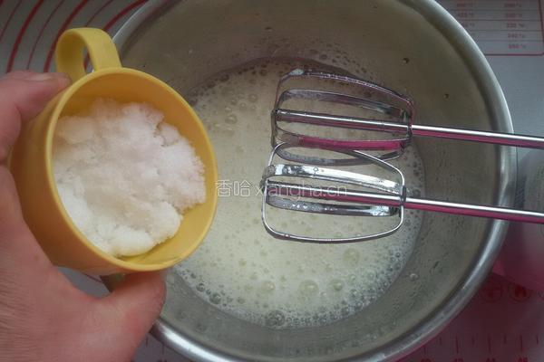 竹炭密豆蛋糕卷的做法图解7