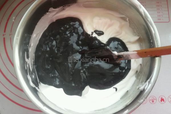 竹炭密豆蛋糕卷的做法图解10