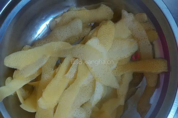 柚子皮果脯的做法图解5